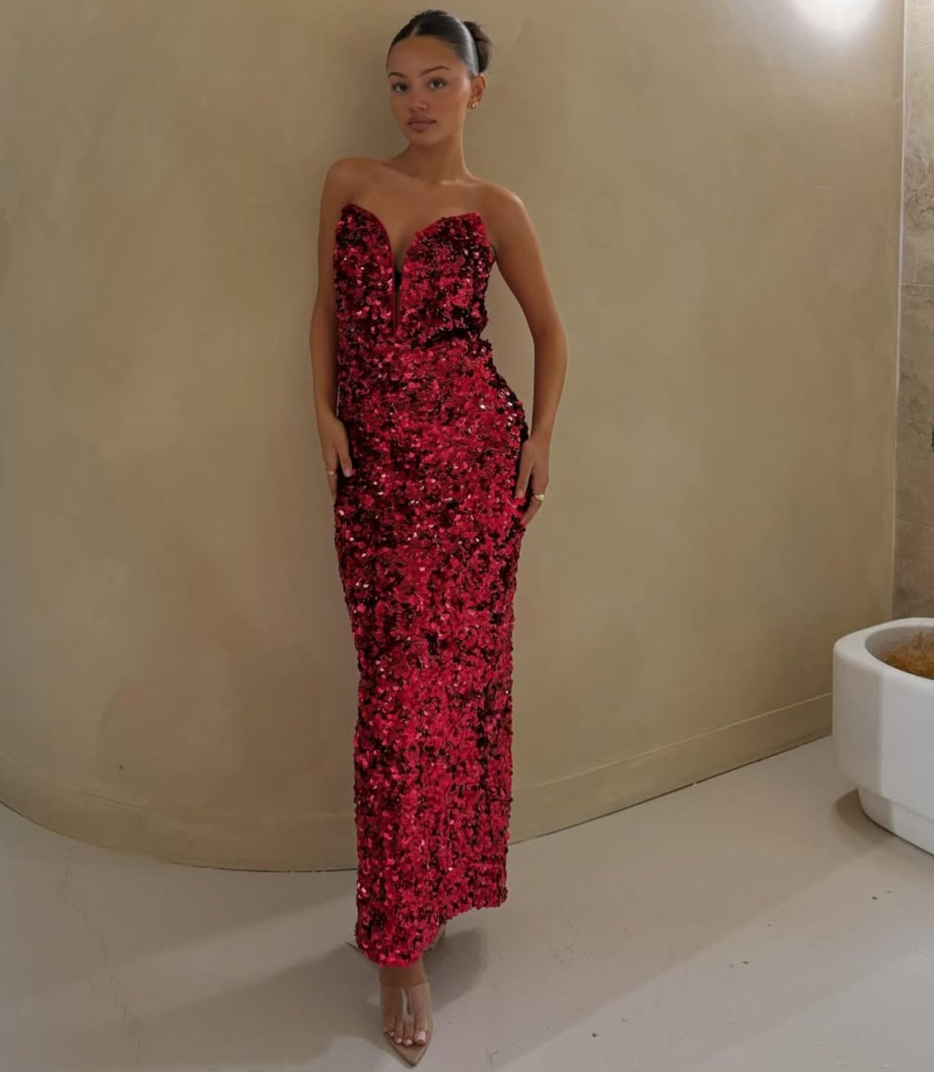 self-portrait luxury fashion dresses online shopping australia Self-Portrait - Embellished Sheer Lace Dress