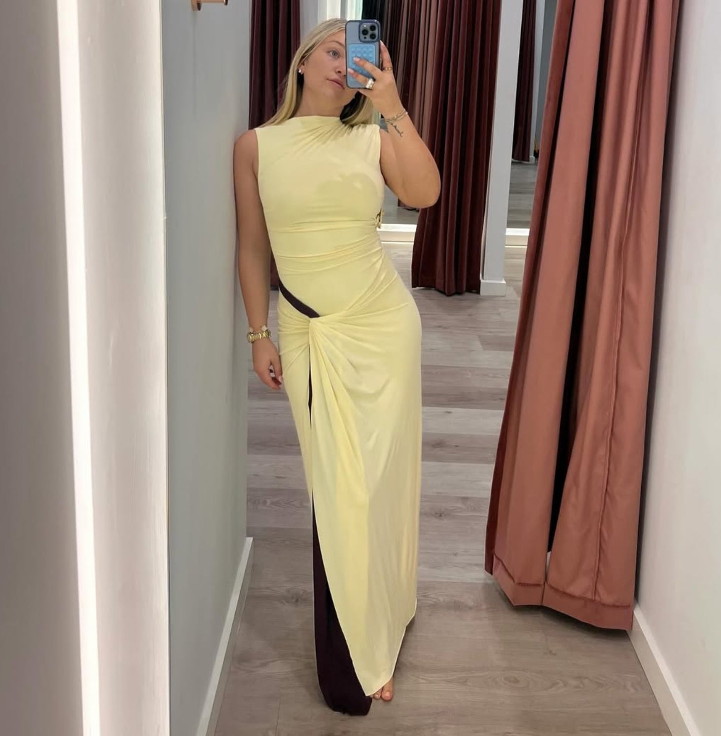 BEC AND BRIDGE (yellow/brown/red) Greta twist maxi