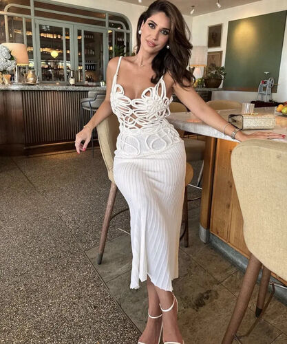 CULT GAIA (white) Nalda crochet dress | Rent My Style Boutique CULT GAIA (white) Nalda crochet dress | Rent My Style Boutique