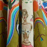 ALEMAIS (multicolor) Evergreen animal singlet sundress maxi