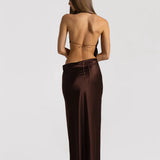 NATALIE ROLT (brown/blue) Evangeline Gown