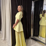 MATTERSSTORE (yellow) cape maxi
