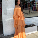 ELLIATT (orange) Tilly Tiered maxi