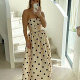 PASDUCHAS (white) Dottie Strapless Midi