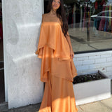 ELLIATT (orange) Tilly Tiered maxi