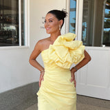 RACHEL GILBERT (yellow) Evana mini w flower