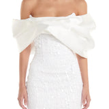 ELIYA THE LABEL (white) Bianca sparkle bow mini