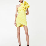 RACHEL GILBERT (yellow) Evana mini w flower