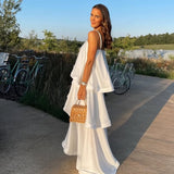 ELLIATT (white) Tilly Tiered maxi