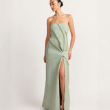 TOJHA (sage) Atlanta strapless maxi