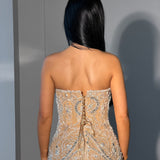 ALBINA DYLA (nude/silver) Symphony Gown