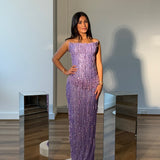 ALBINA DYLA (purple) Lavender Bustier / Skirt Set