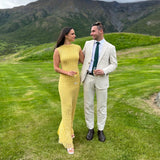CAMILLA AND MARC (yellow) Riviera tank knit maxi
