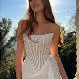 ROSIE ETIENNE (white) Aurora corset mini