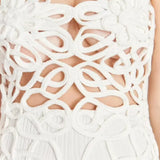 CULT GAIA (white) Nalda crochet dress