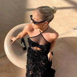 ARCINA ORI (black) Vivienne 3D skirt set