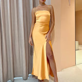 BEC AND BRIDGE (orange) Nadia silk maxi