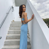 CHRISTOPHER ESBER (baby blue) Quartz Displace maxi