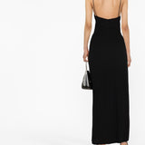 DION LEE (black) Rivet Cut Out Silver Hardware