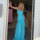 CHRISTOPHER ESBER (sky blue) Orion Separation top / skirt set