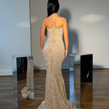 ALBINA DYLA (silver) Ella Crystal Gown