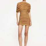 EFFIE KATS (tan) Phoenix mesh mini