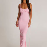 MELANI THE LABEL (baby pink) Zahara backless