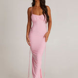MELANI THE LABEL (baby pink) Zahara backless