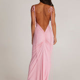MELANI THE LABEL (baby pink) Zahara backless