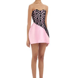 ELIYA THE LABEL (pink/black) Ataya a-line mini