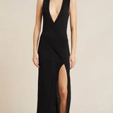 BEC AND BRIDGE (black) Janet knit midi