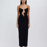 CHRISTOPHER ESBER (Black) Salacia Wire Column Dress