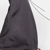 CHRISTOPHER ESBER (grey) Cutout silk satin  maxi