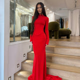 EFFIE KATS (red) Lana Corset Gown
