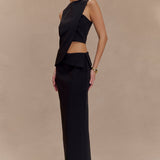 MESHKI (black) Astrid skirt and top set