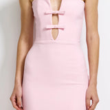 EFFIE KATS (pink) Addison strapless bow gown