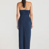 TOJHA (navy blue) Zimran strapless maxi