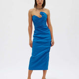 RACHEL GILBERT (Blue) Cheri Midi