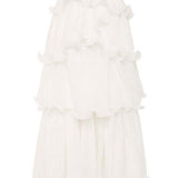 AJE (white) cosmos ruffled frill skirt set