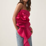 AJE (magenta/pink) Potion spiral top/skirt set