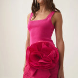 AJE (magenta/pink) Potion spiral top/skirt set