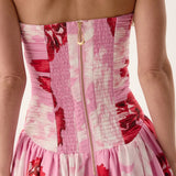 AJE (pink/white/red) Behold Boldy blooming maxi