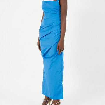 PARIS GEORGIA (blue) Raf rouged midi
