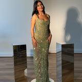 ALBINA DYLA (green) Aurora Verde Gown