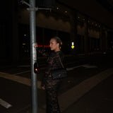 NOOKIE (black) Delphine long sleeve lace maxi