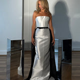 EFFIE KATS (ivory/white/black) Arina Strapless Gown
