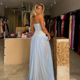 MAGIC MUSE (blue) tule gown