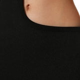 Christopher Esber (black) singlet open tummy small bust midi
