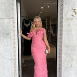 RACHEL GILBERT (pink) Jensen maxi