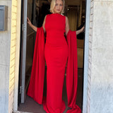 EFFIE KATS (red) Verona cape
